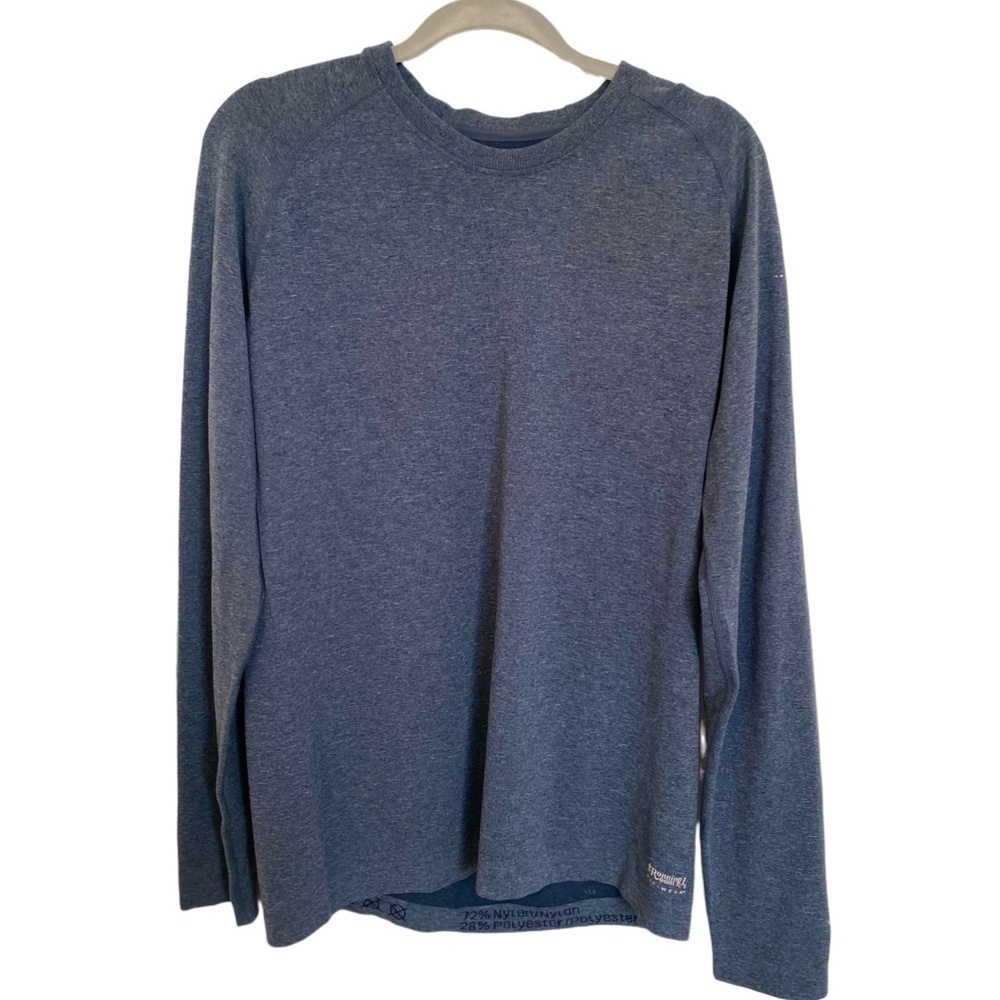 RUNNING Room Men’s NWT Long Sleeve Men’s Shirt Blue M-L